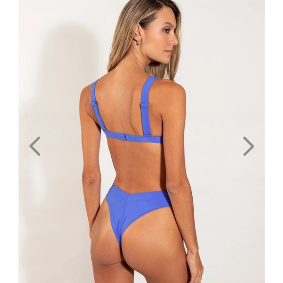 OneOne Swim Dark Green Bikini - Size S - Picture 6 of 6